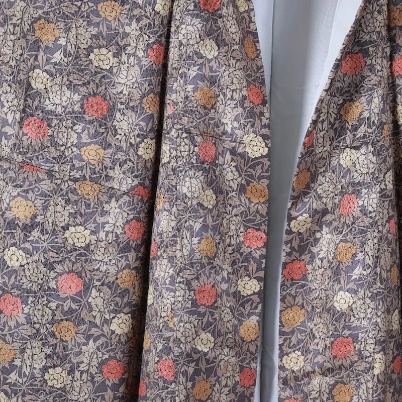 Japanease kimono used(komon)sizeS silk100%/K403