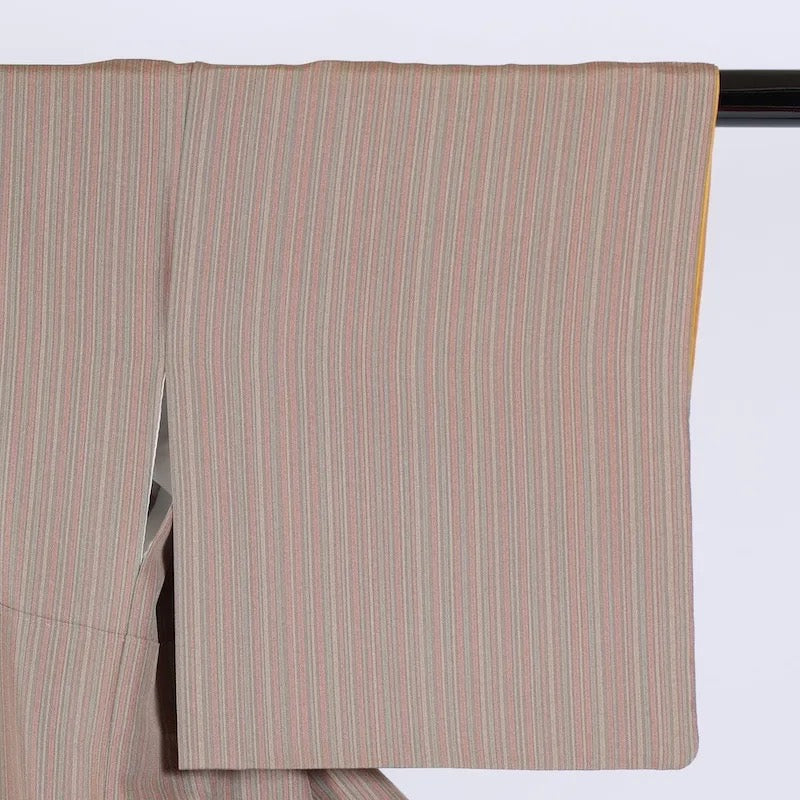 Japanease kimono used(komon)sizeMsilk100%/K399