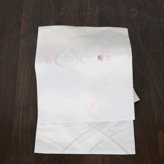 Japanese kimono used sash belt (nagoya-obi) 100% silk / T351