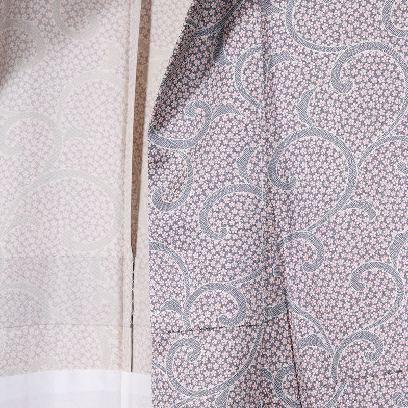 Japanese kimono used <Komon> M-size silk 100% /B769