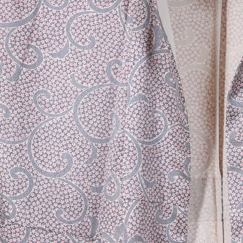 Japanese kimono used <Komon> M-size silk 100% /B769
