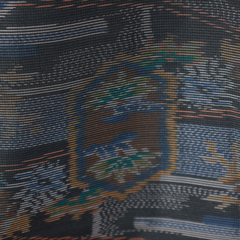 Japanese kimono (Tsumugi) M-size 100% silk / B73