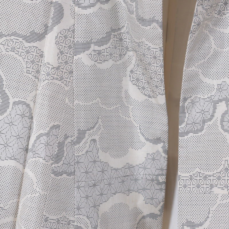 Japanese kimono (Tsumugi) M-size 100% silk / B75