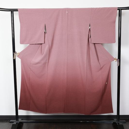 Japanese kimono used <Iromuzi Tsukesage> Ssize silk 100% /T366