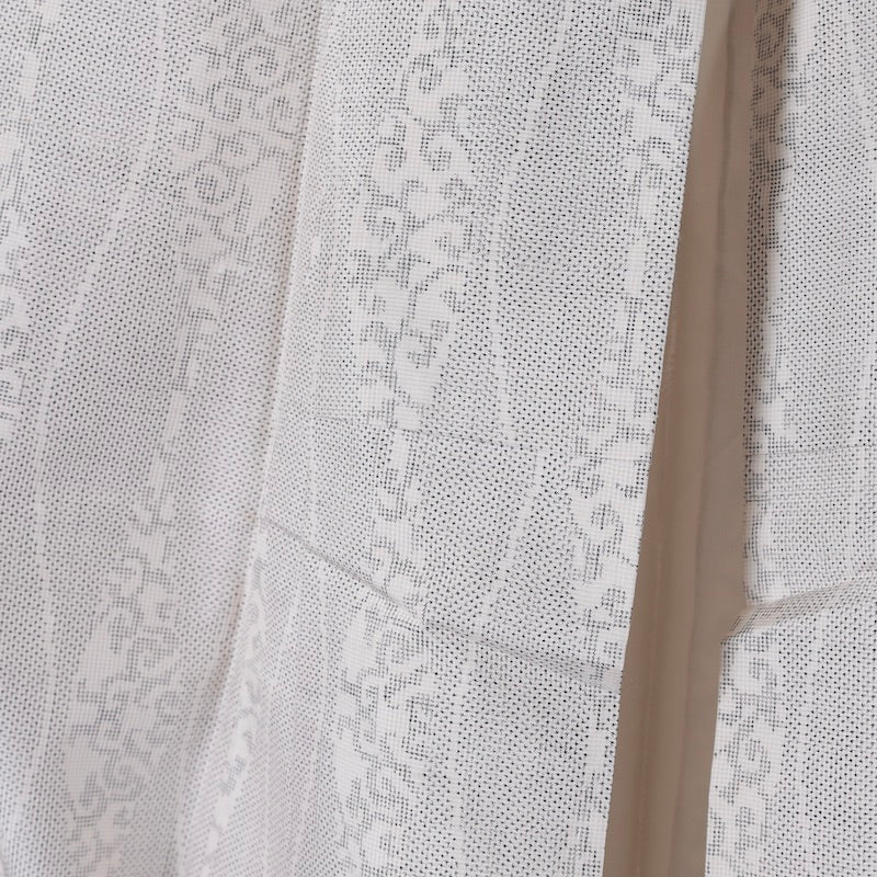 Japanese kimono (Tsumugi) L-size 100% silk / B82