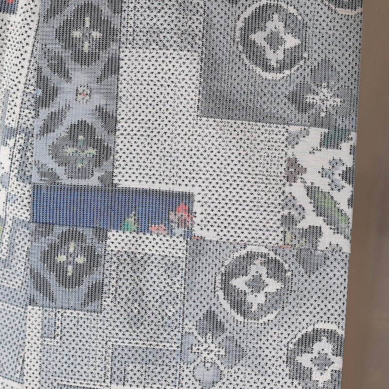 Japanese kimono (Tsumugi) S-size 100% silk / B91