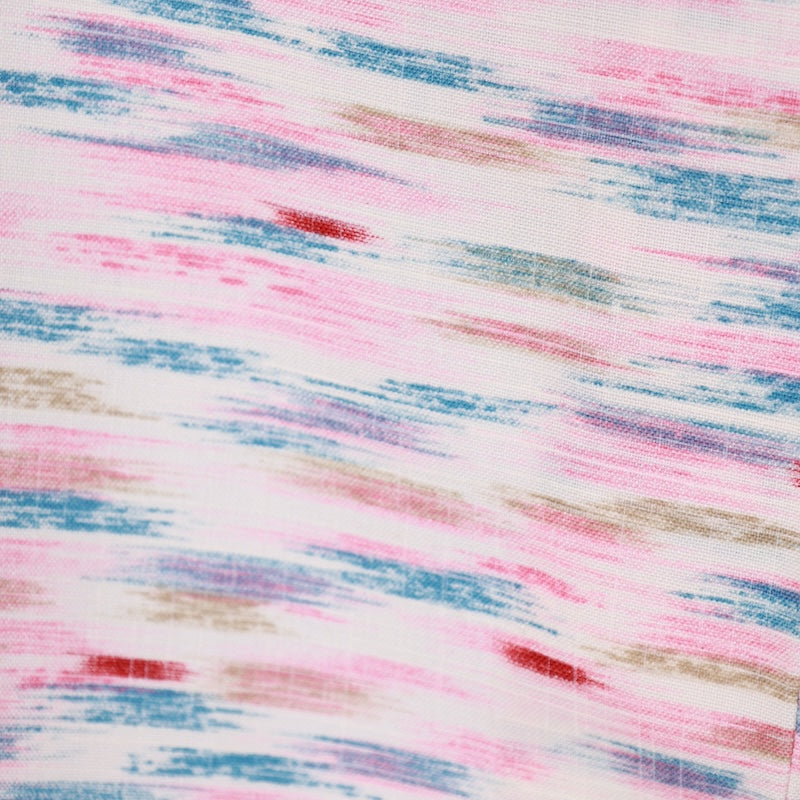 Japanese kimono used <komon> M-size silk wool /B781