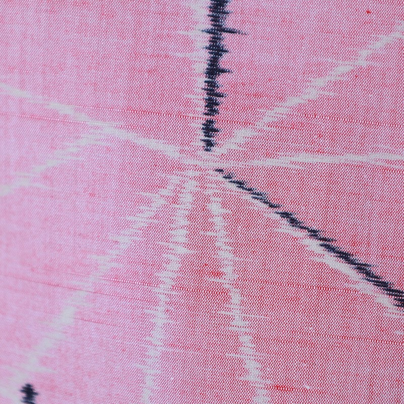 Japanese kimono used <Tsumugi> M-size silk 100% /B766