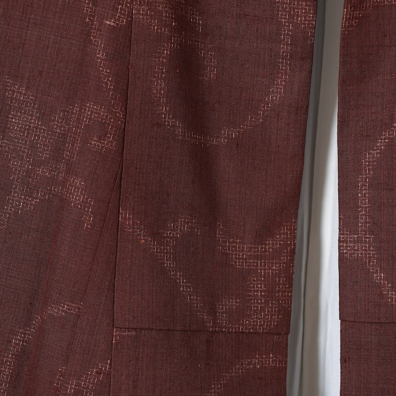 Japanese kimono (Tsumugi) M-size 100% silk / B80