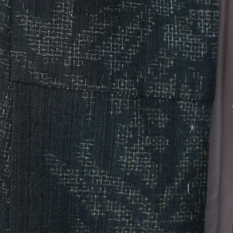 Japanese kimono (Tsumugi) M-size 100% silk / B84