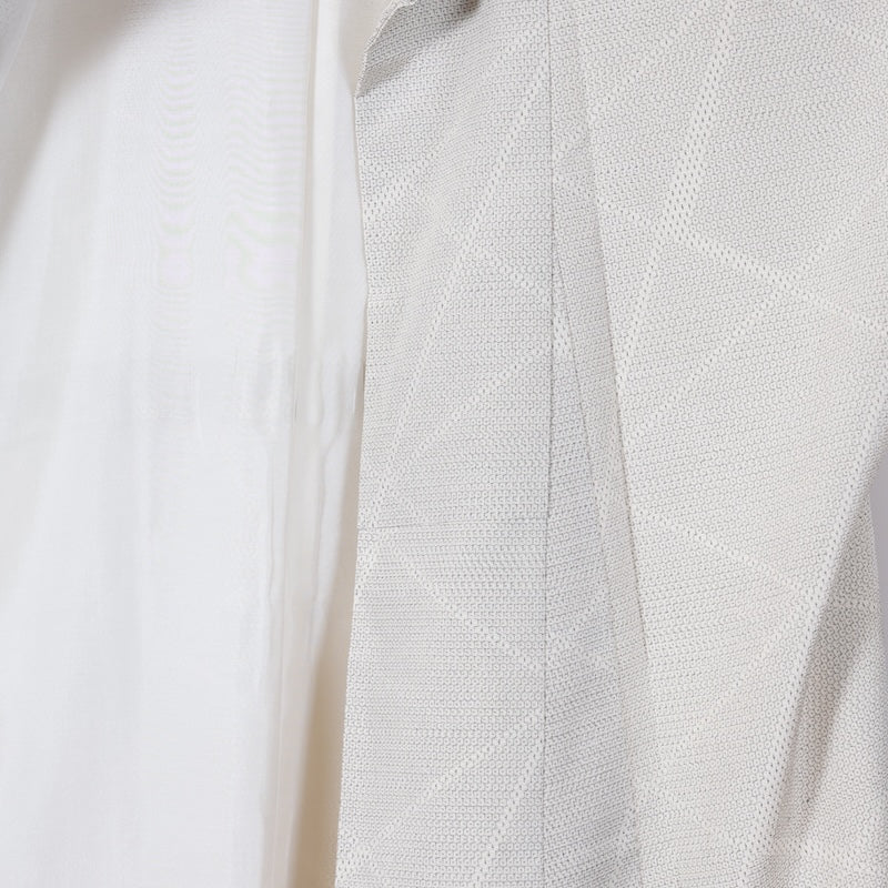 Japanese kimono used <Tsumugi> M-size silk 100% /B756