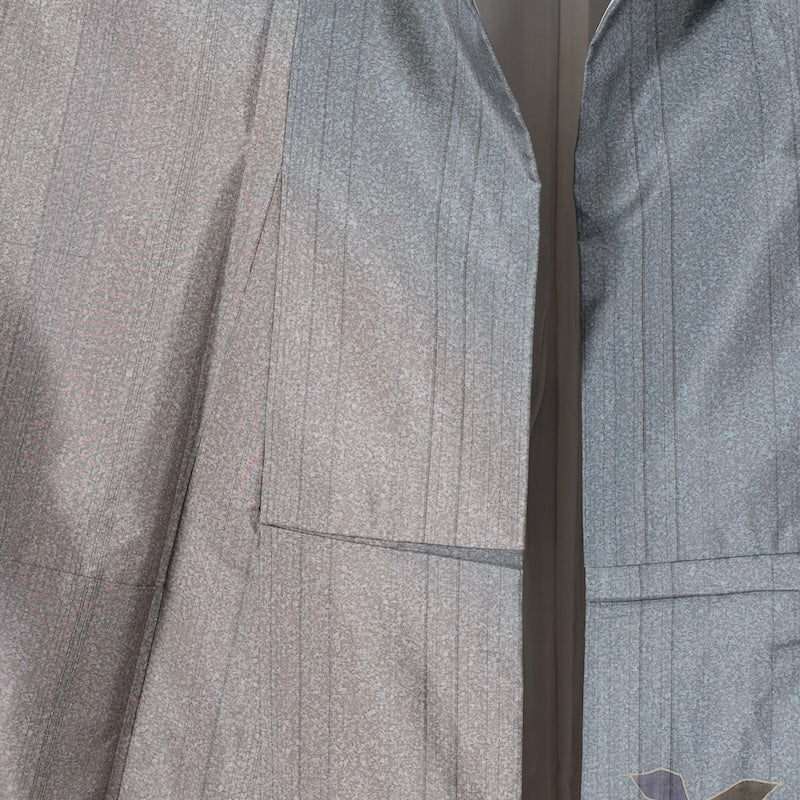 Japanese kimono (Houmongi) L-size 100% silk / B86