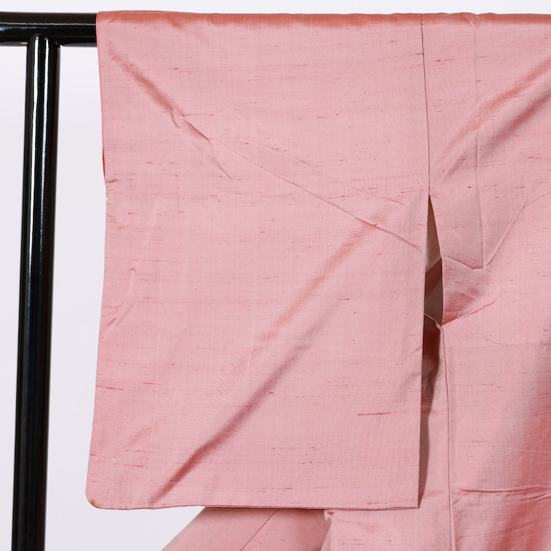 Japanese kimono used <houmongi> M-size silk 100% /B758