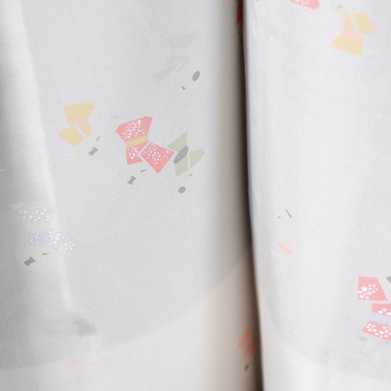 Japanese kimono (Tsumugi),kimono jacket(Haori) 2 piece set S-size 100% silk / B88