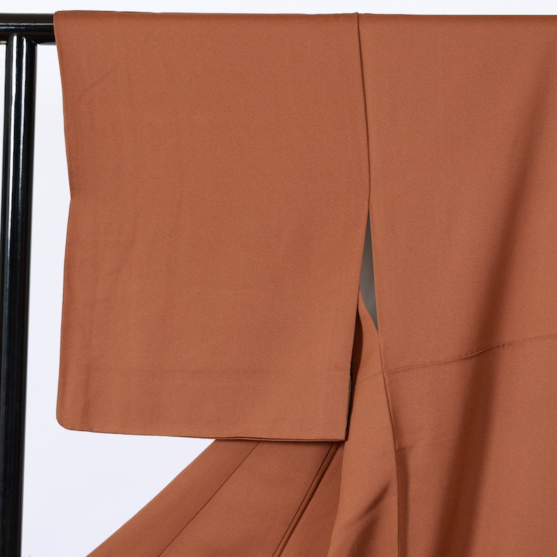 Japanese kimono used <houmongi> M-size silk 100% /B754