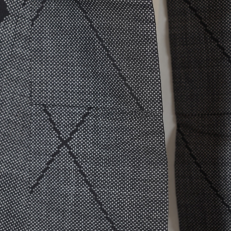 Japanese kimono (Tsumugi) M-size 100% silk / B92