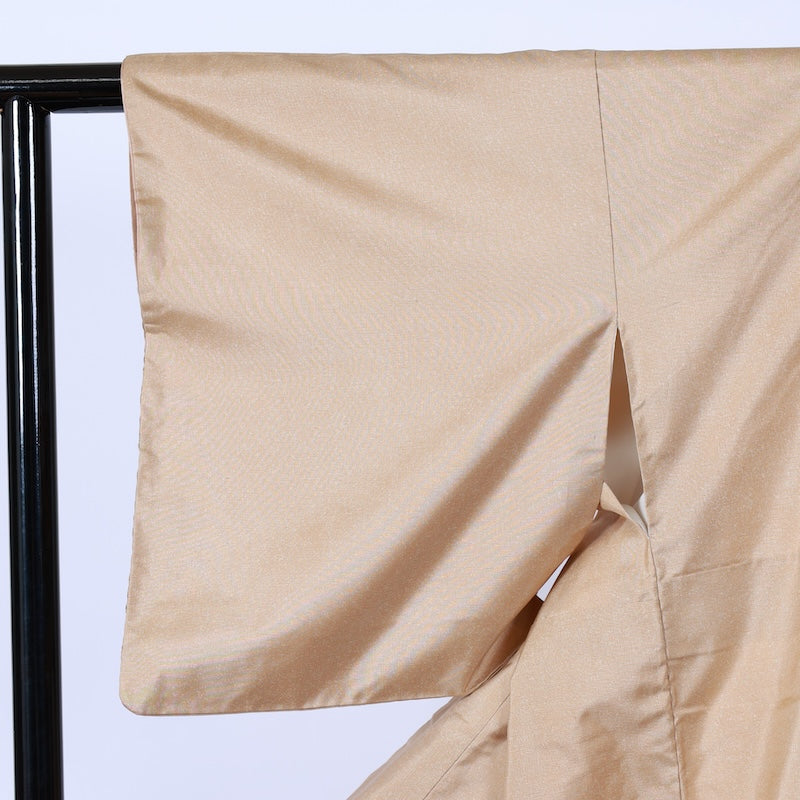 Japanese kimono used <houmongi> Msize silk 100% /B752