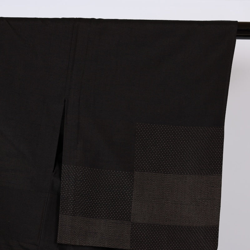 Japanese kimono used <tsukesage> M-size silk 100% /B750