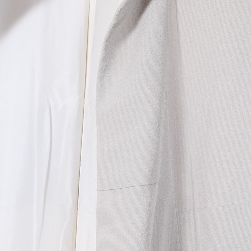 Japanease kimono used(Irotomesode) S-size 100% silk /K78Gray, indigo, green, brown, white, by an artist, Genji picture scroll