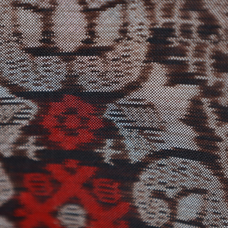 Japanese kimono used <Tsumugi> Msize silk 100% /T388