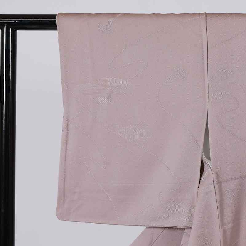 Japanese kimono (Iromuzi) M-size 100% silk / B99
