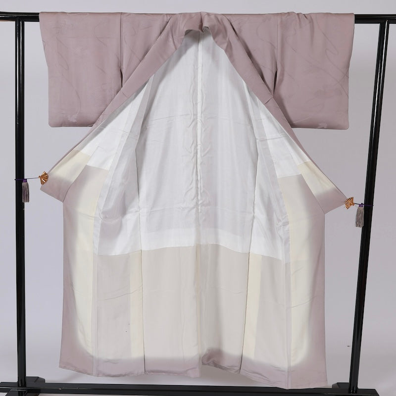 Japanese kimono (Iromuzi) M-size 100% silk / B99