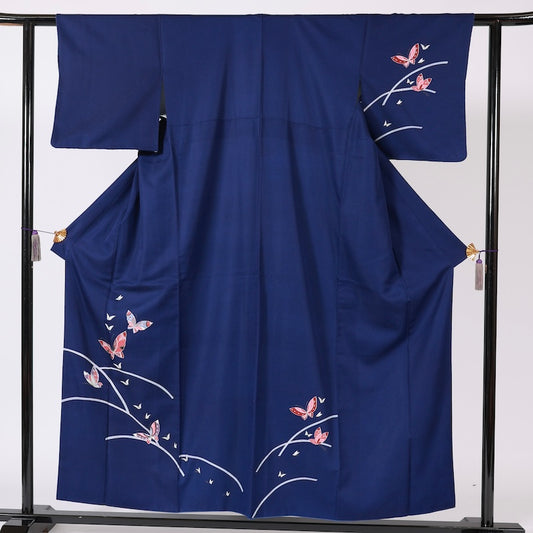 Japanese kimono (Tsukesage) S-size polyester / B114