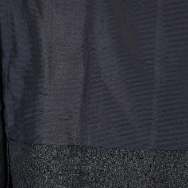 Japanese Men’s kimono Men’s kimono jacket 2piece set L-size 100% silk / B122