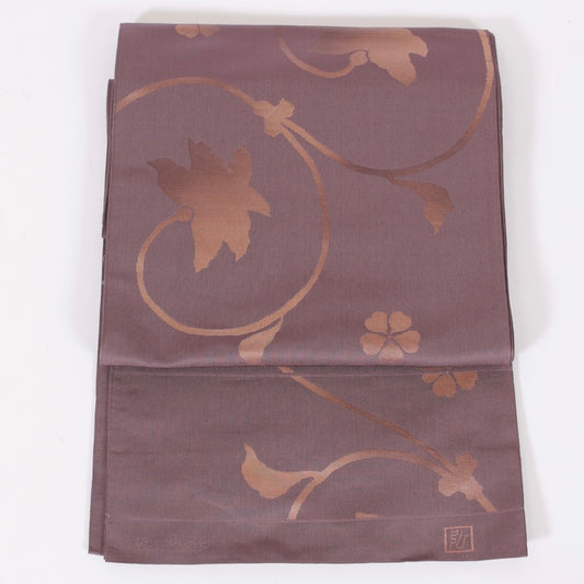 Japanese kimono sash belt (Hukuro-obi) 100% silk /B128