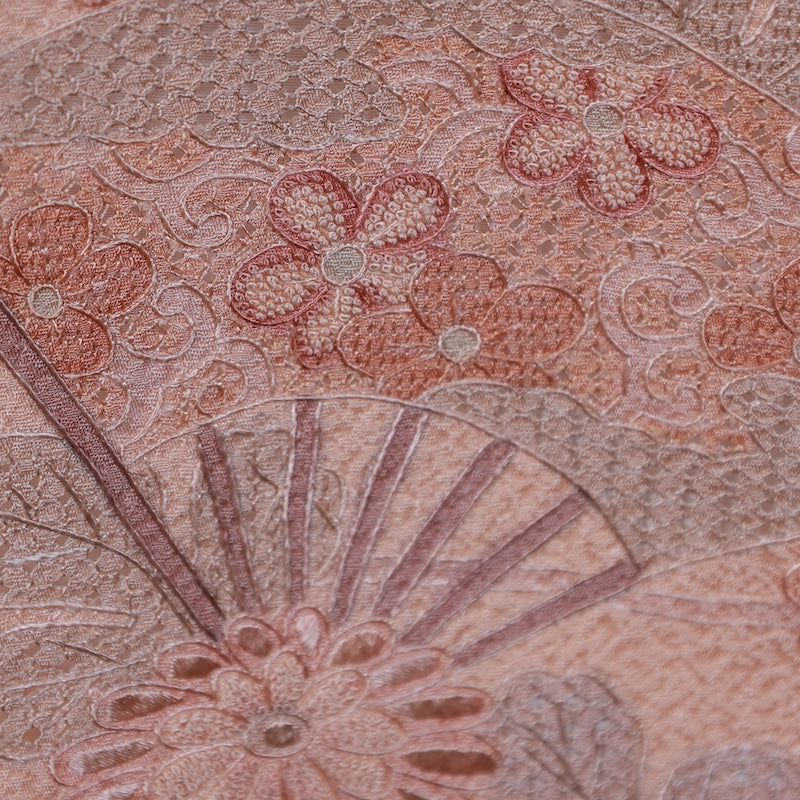 Japanese kimono Unused New <houmongi> M-size silk 100% /B804