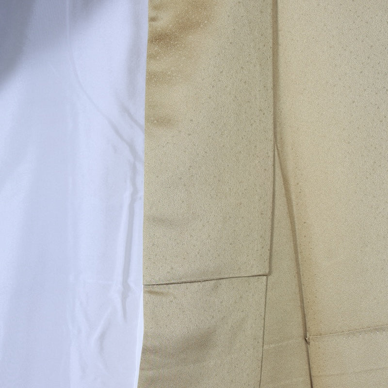 Japanese kimono used <irotomesode> L-size silk 100% /B804