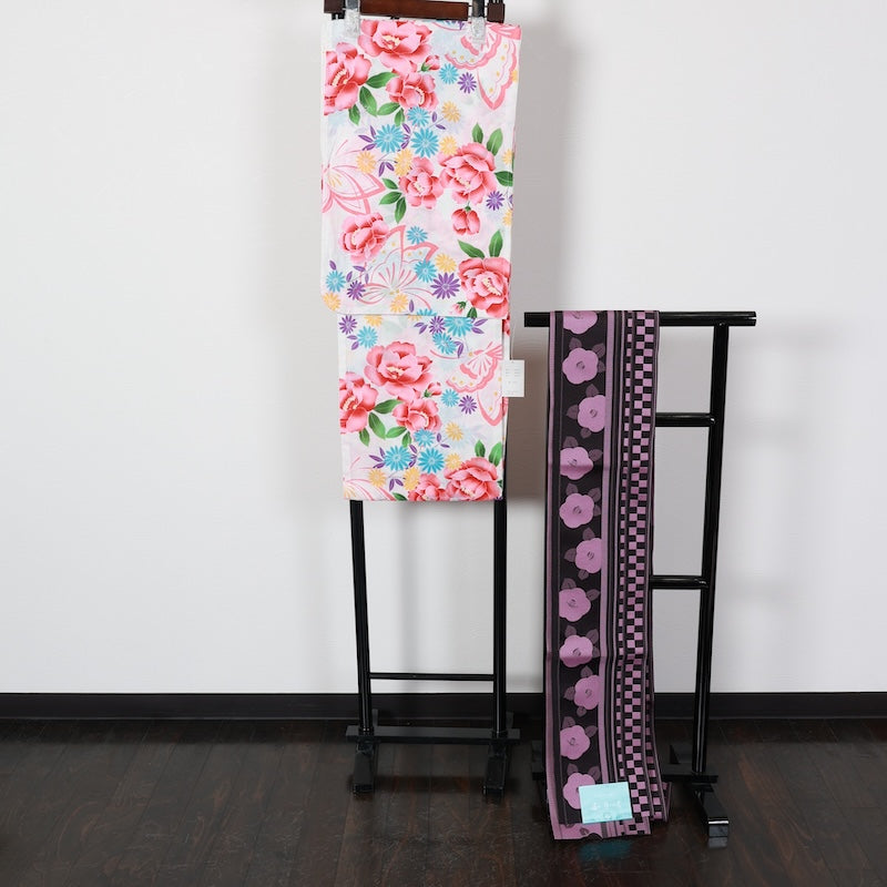 New Yukata 2piece-set / O31