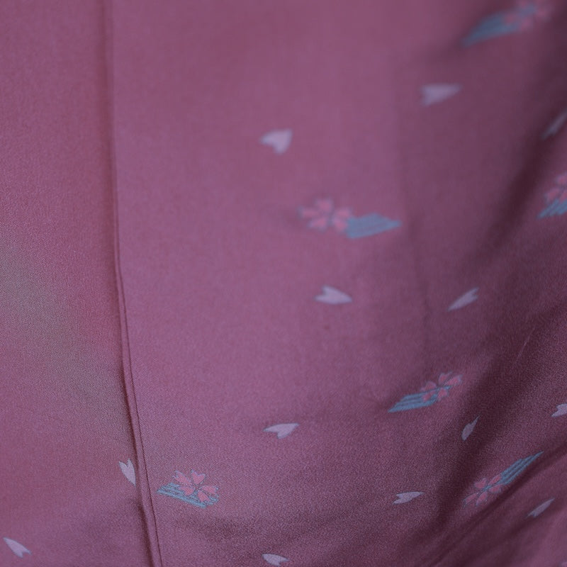 Japanese kimono Unused New <Komon> Msize silk 100% /B800