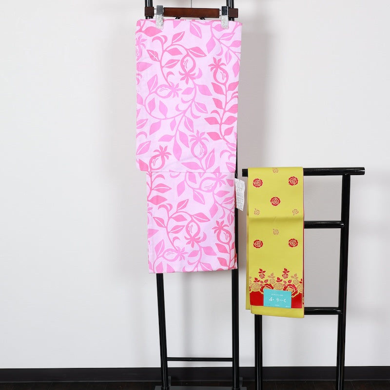 New Yukata 2piece-set / O23