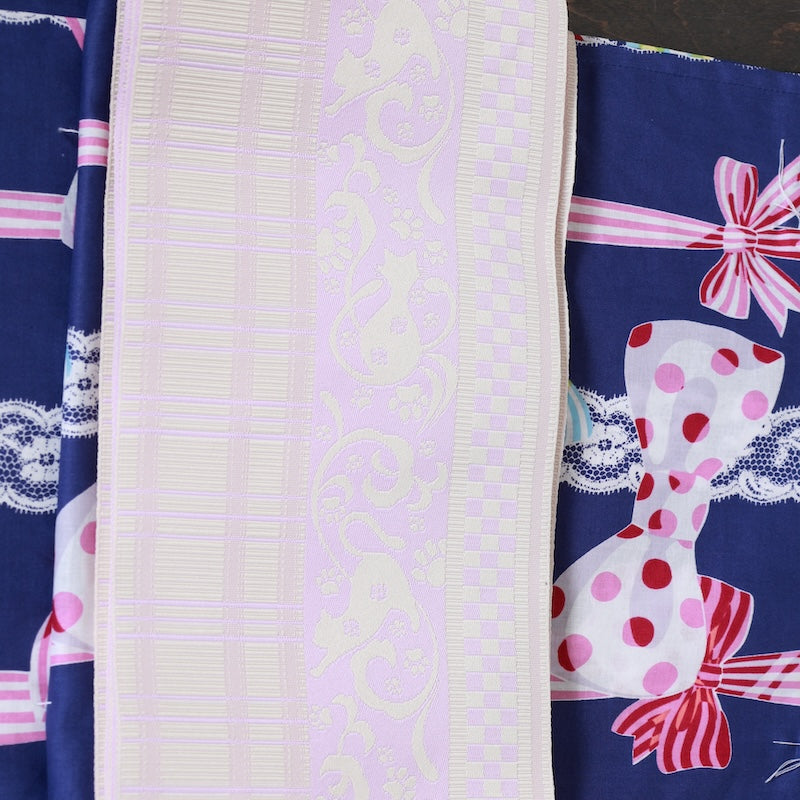 New Yukata 2piece-set / O24