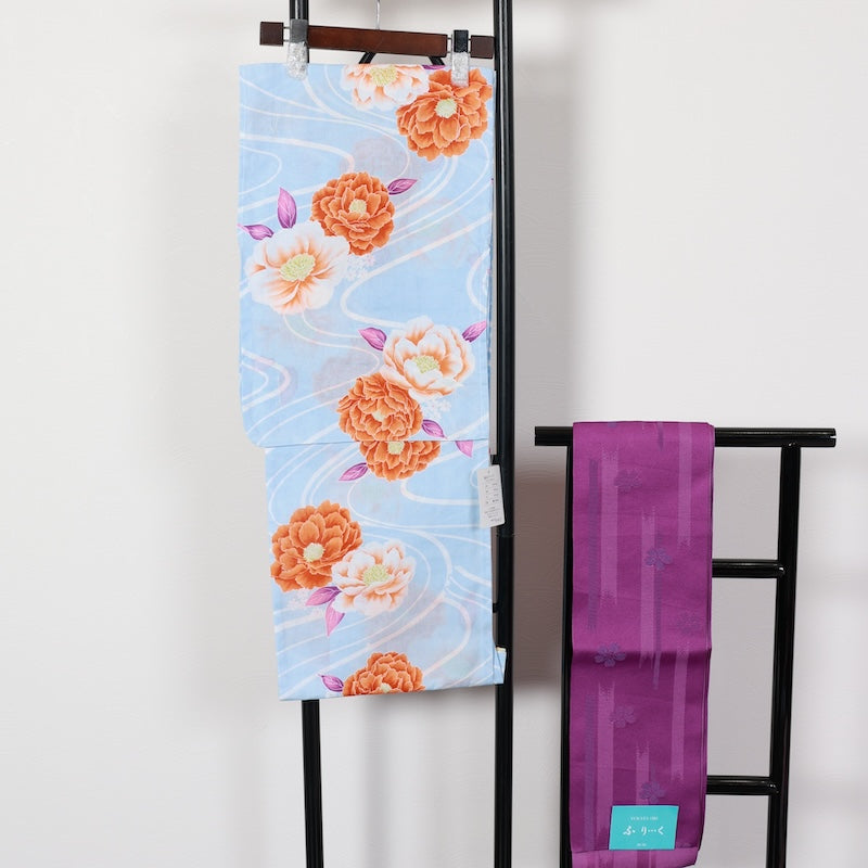 New Yukata 2piece-set / O5