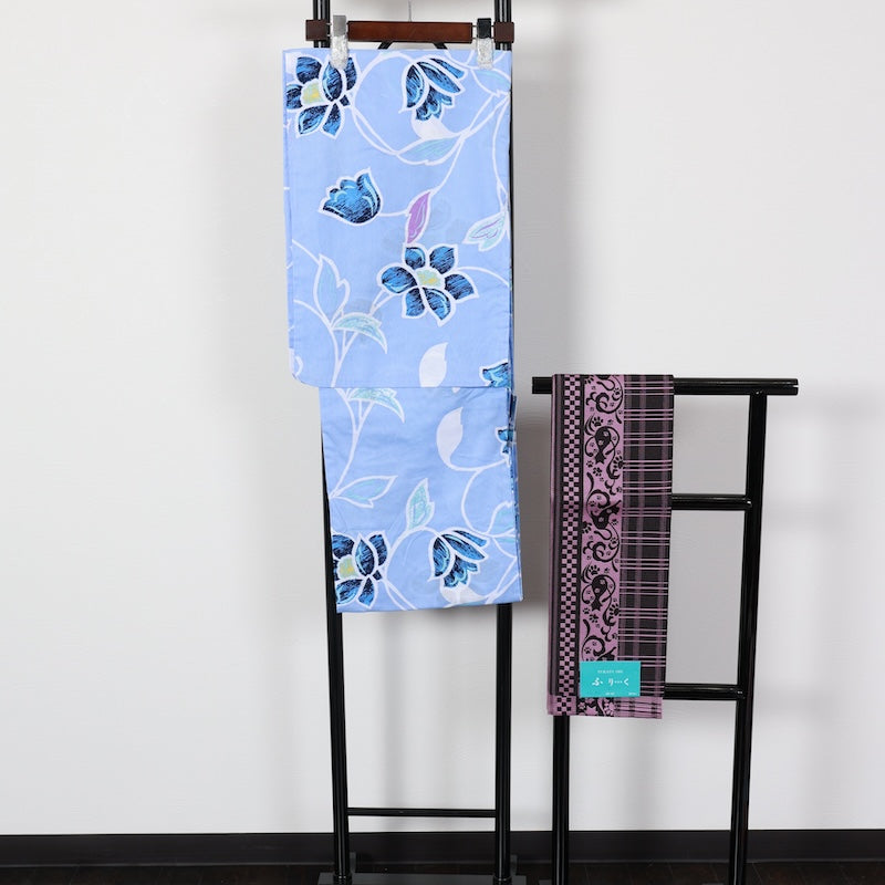 New Yukata 2piece-set / O6