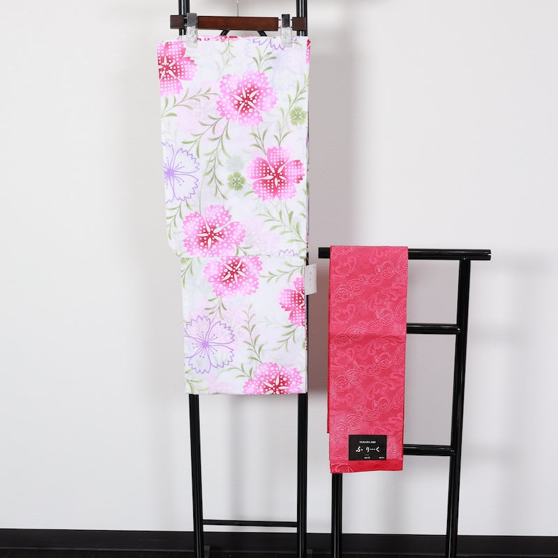 New Yukata 2piece-set / O13