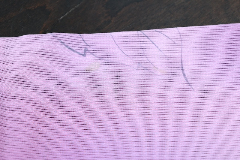 Summer Komon (used kimono fabric), ro (black silk), shades of purple, ink, orange, gradation, hand-dyed, R46