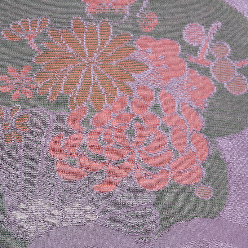 Japanese kimono Jacket Unused New (Haori) L-size 100% silk / B831