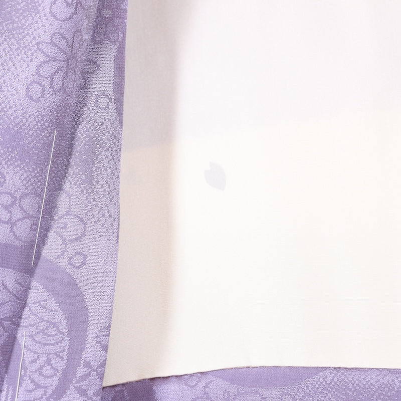 Japanese kimono Jacket Unused New (Haori) L-size 100% silk / B831