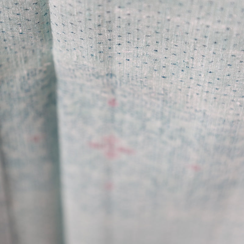 New Unused Japanese kimono <Tsumugi> Lsize silk 100% /T418