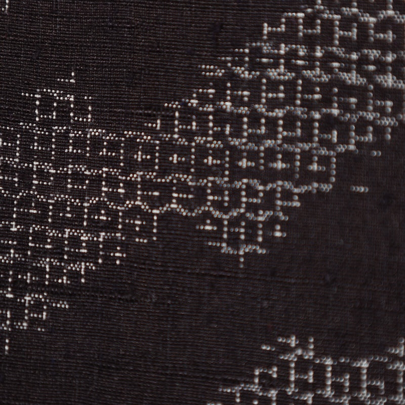 Japanese kimono used <Tsumugi> Lsize silk 100% /T417