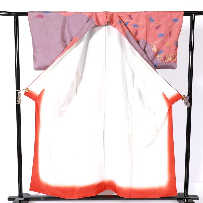 Japanease kimono New(Houmongi) M-size 100% silk /K185