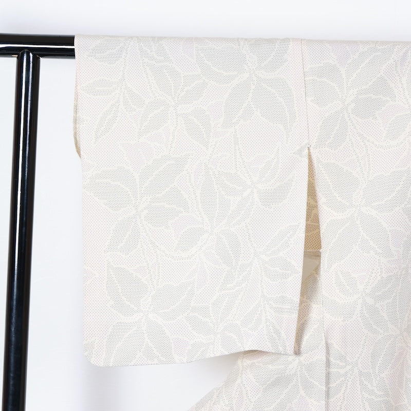 Japanese kimono used <Tsumugi> Msize silk 100% /T424