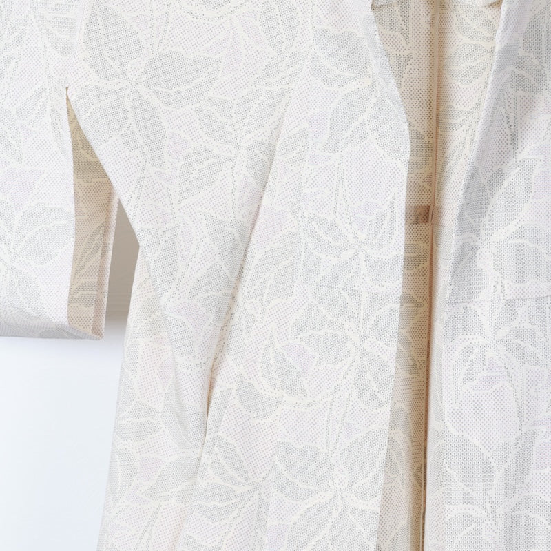 Japanese kimono used <Tsumugi> Msize silk 100% /T424