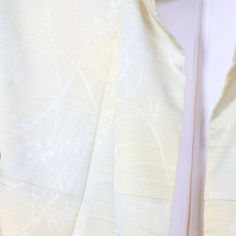 Japanese kimono used <Tsukesage> Lsize silk 100% /T392