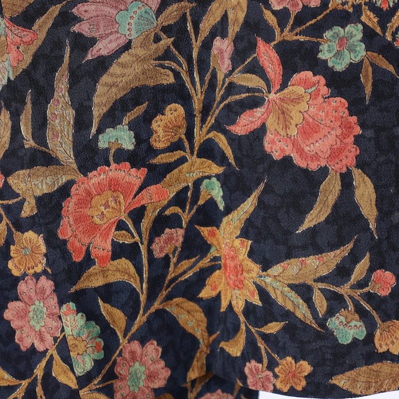 Japanese kimono Coat (Michiyuki) M-size 100% silk /K189