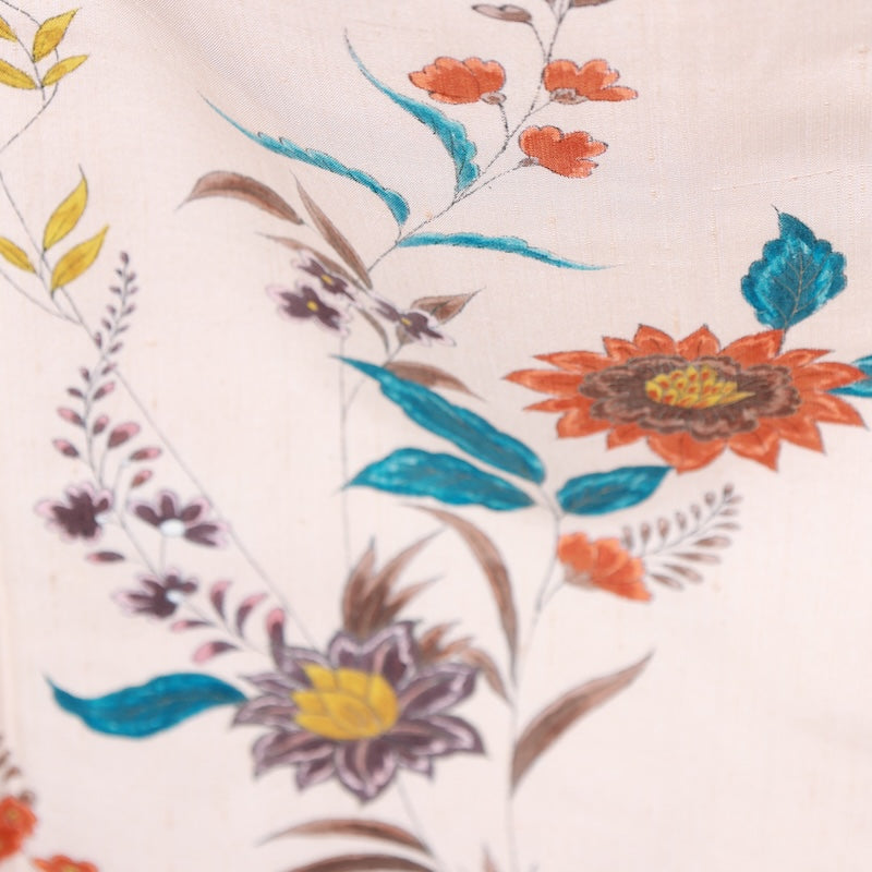 Japanese kimono used <houmongi> Msize silk 100% /T422