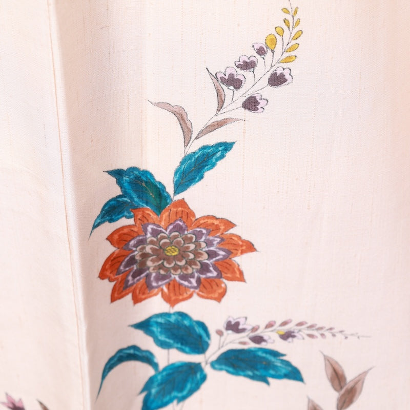 Japanese kimono used <houmongi> Msize silk 100% /T422